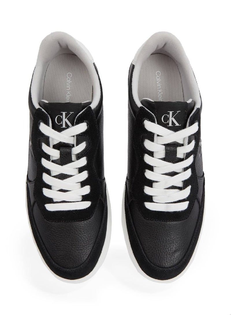 Calvin Klein Jeans Classic Cupsole Leather Low Sneakers - Image 4