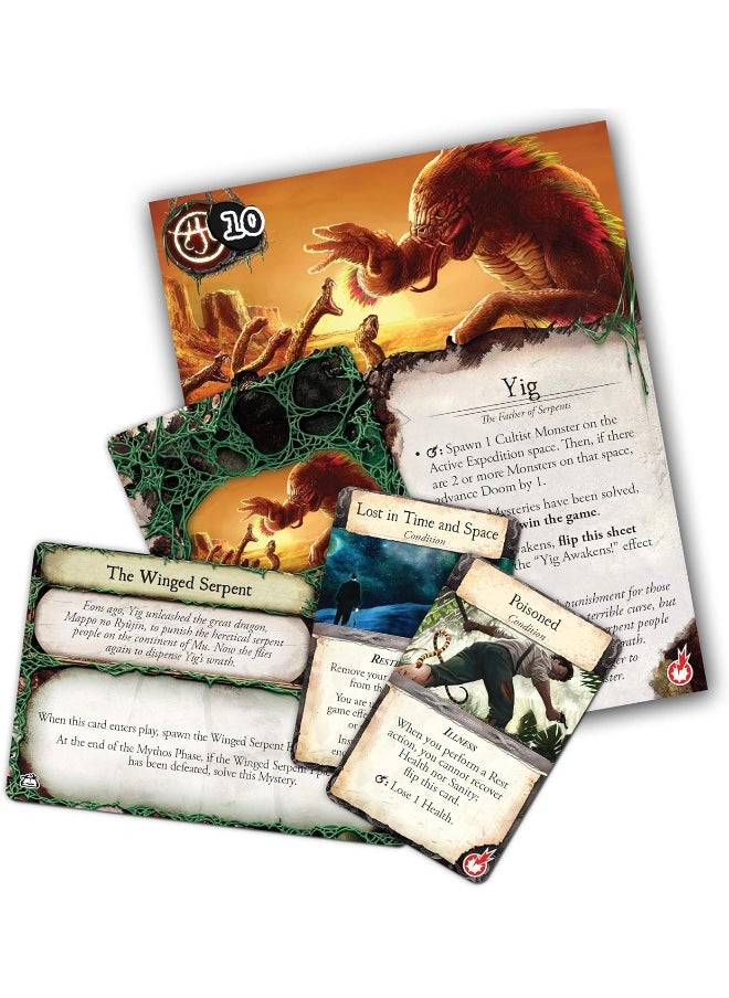 Fantasy Flight Games Eldritch Horror - Exp 01: Forsaken Lore Board & Card Games  - Image 3