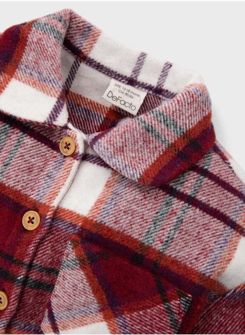 DeFacto - Kids Checks Shirt - Image 1