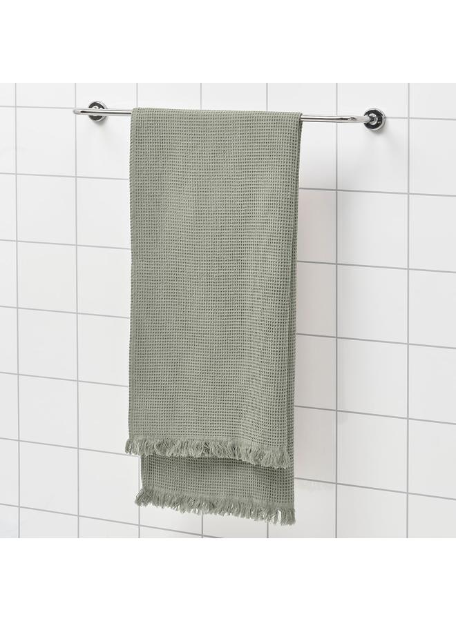 زبون منشفة حمام، أخضر فاتح، 70×140 سم - Image 3