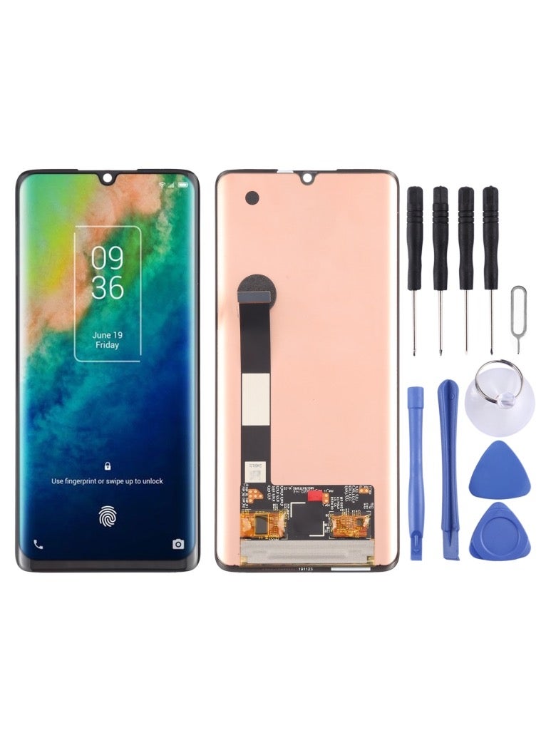 شاشة LCD مع وحدة التحويل الرقمي (ديجيتايزر) كاملة التركيب لهاتف TCL 10 Plus - Image 1