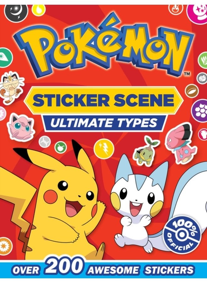 POKEMON ULTIMATE TYPES STICKER SCENE - Paperback