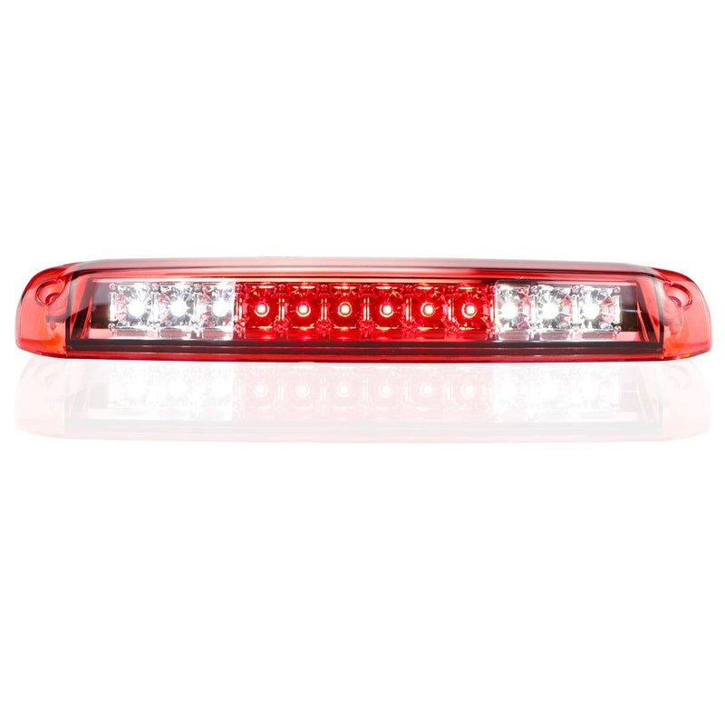 Tresound 3rd Brake Light for 1999-2007 Chevrolet Silverado/GMC Sierra 1500 2500HD 3500 Third Cargo Lamp High Mount Stop Light (Red Lens) - Image 1