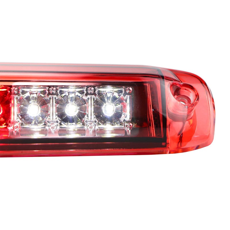 Tresound 3rd Brake Light for 1999-2007 Chevrolet Silverado/GMC Sierra 1500 2500HD 3500 Third Cargo Lamp High Mount Stop Light (Red Lens) - Image 3