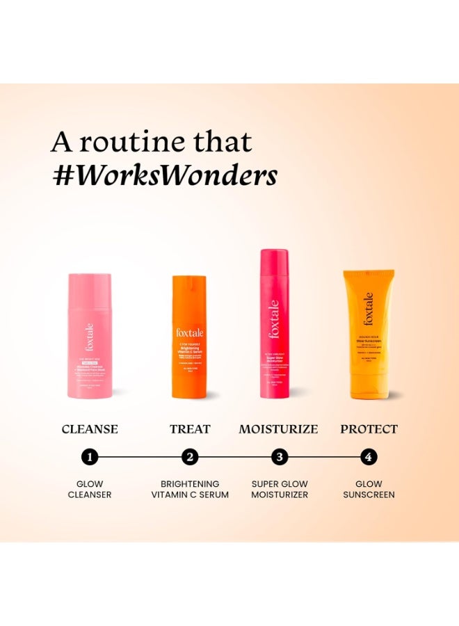 foxtale 15% Vitamin C Face Serum for Glowing Skin | Purest Vitamin C (L-Ascorbic Acid) with Vitamin E | Moisturizing Serum for Sensitive Skin | All Skin Types | Face Serum for Men & Women | 30 ml - Image 2