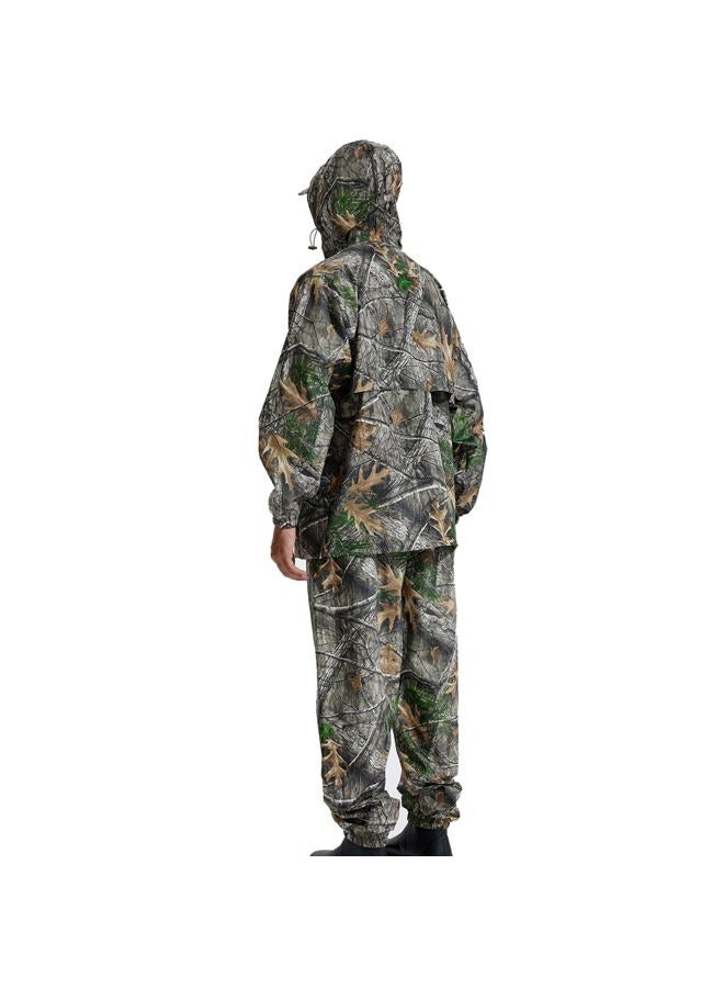 LOOGU Men's Rain Suit - Rain Gear for Men Waterproof, Lightweight Rain Coat, Breathable Mens Rain Jackets Hood, Super, L - Image 5
