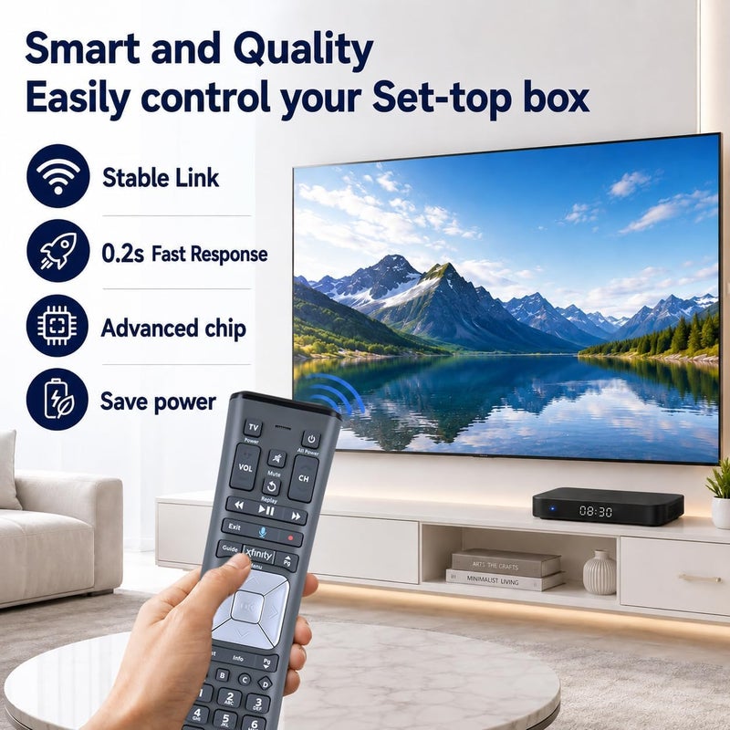 ZWP New XR11 Voice Backlit Replacement Voice Remote Control for XFinity/Comcast XR11 v2 Designed for Xfinity X1 Platform. - Image 3