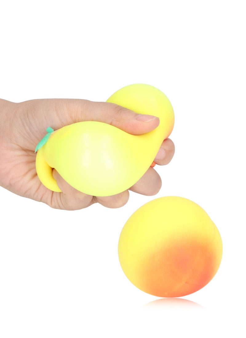 Velaurs Simulated Peach Squeeze Ball Toy  - Image 3