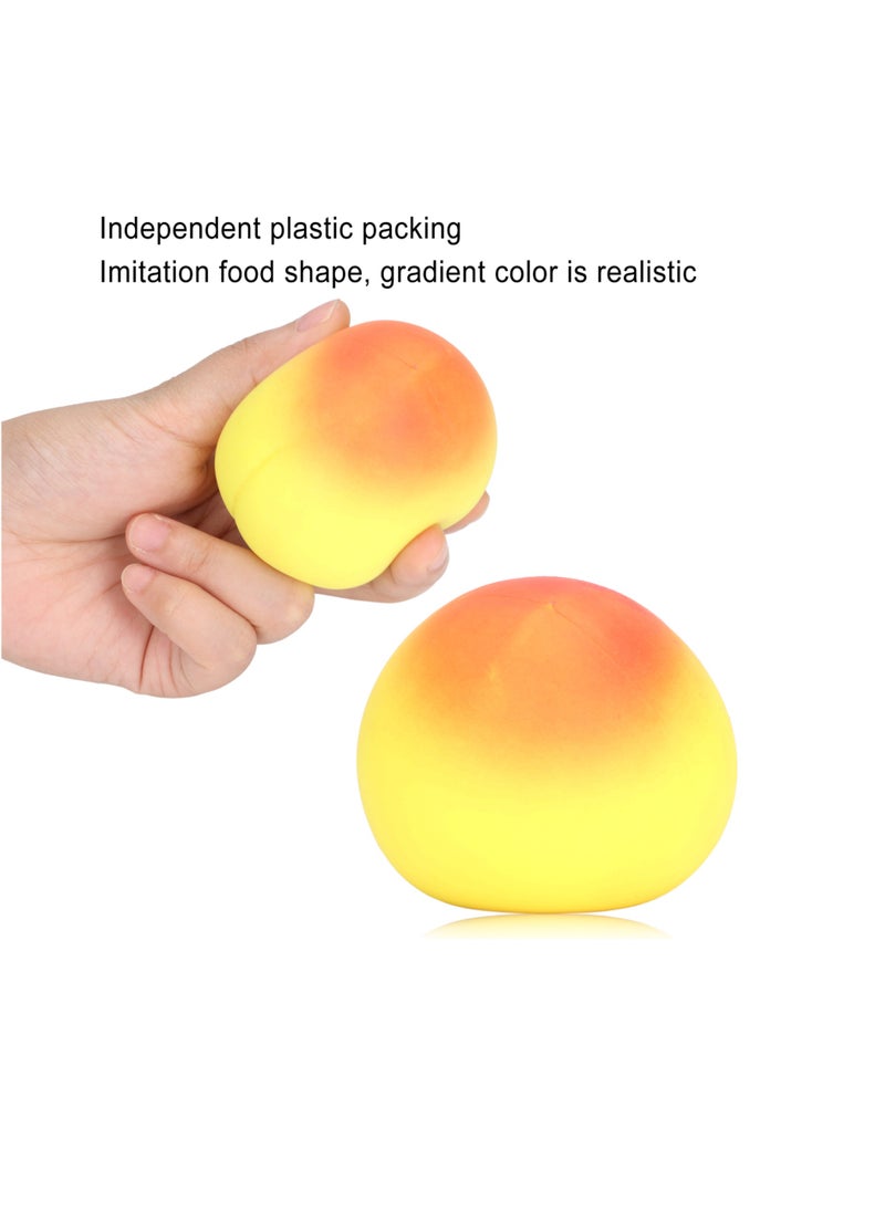 Velaurs Simulated Peach Squeeze Ball Toy  - Image 4