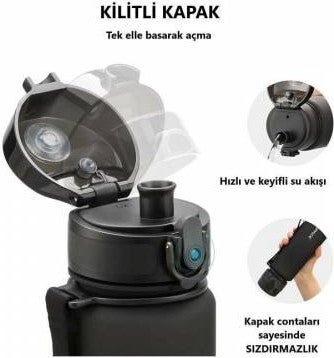 Matara Tritan 500 ml Black