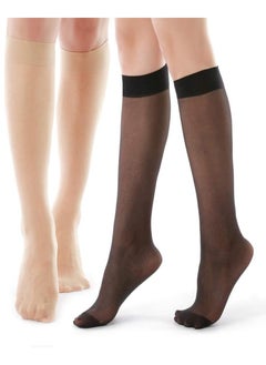 Lace Ankle Socks Women Ruffle Socks Sheer Fishnet Socks Thin Mesh Socks Short Dress Anklet Stocking Socks for Women Accessories Black and Skin Color 10 pairs
