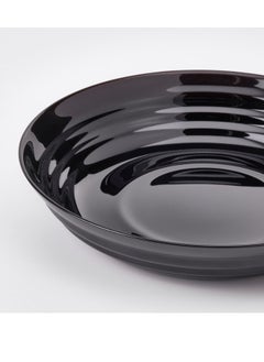 OFTAST Set Of 5 Deep Plates For Serving Main Meals Black 19cm  - Image 3