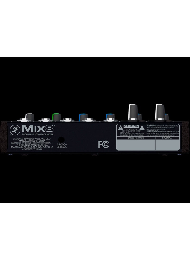 Mackie Mackie Mix8 8-channel Compact Mixer  - Image 5