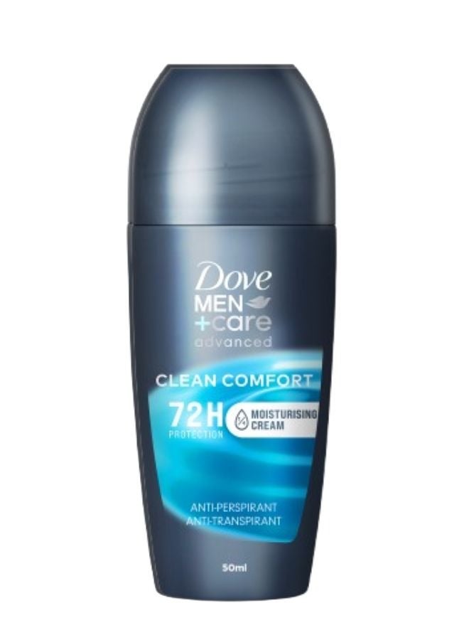 DOVE MEN Advanced Antiperspirant Roll-On Deodorant 50ml - Image 1