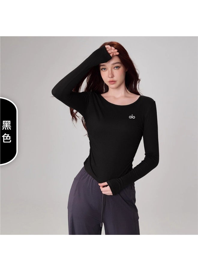 Alo Yoga Alo Yoga - Slim Fit Lightweight Crew Neck Sports Top 