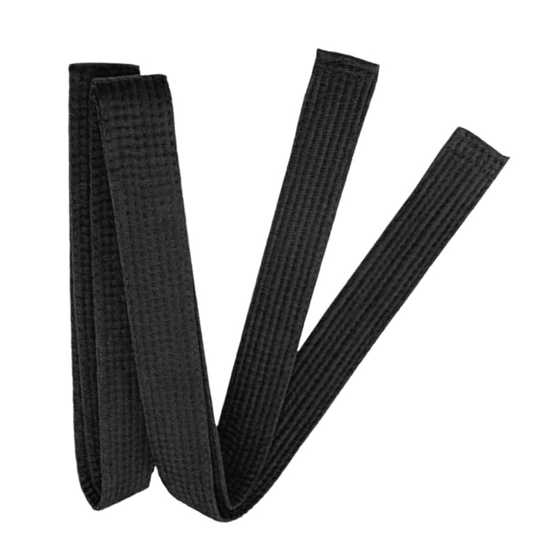 Hithop Hithop 8.6ft Long Soft Black Belt for Martial Arts Karate Taekwondo Judo  - Image 1
