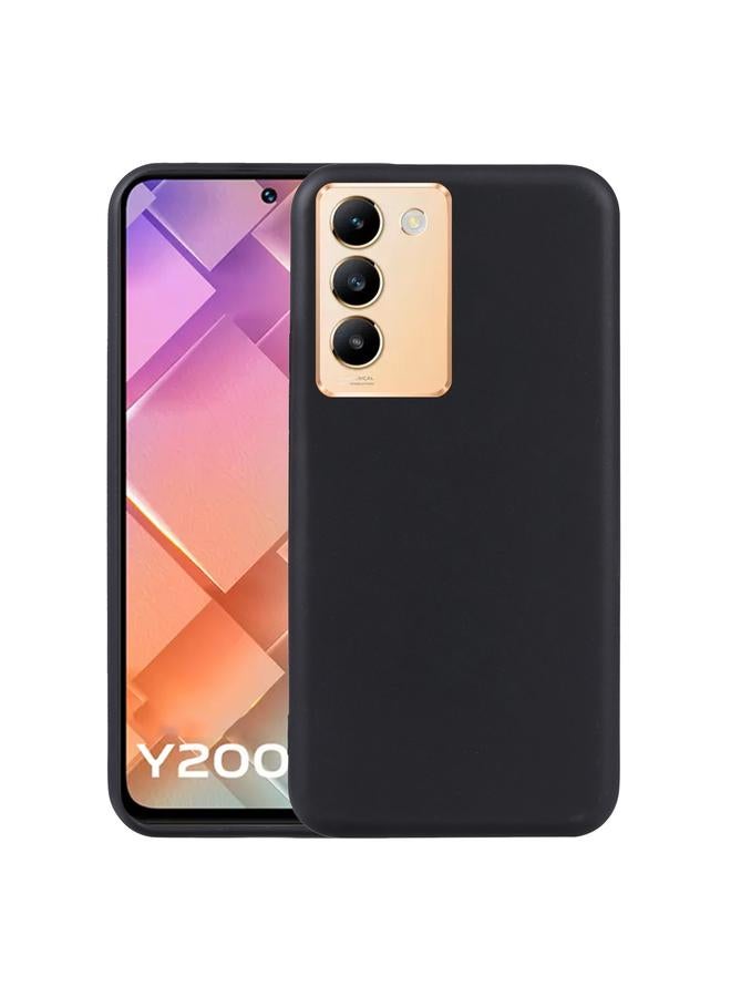 جراب TPU لهاتف vivo iQOO Y200e 5G / Y100 5G / V30 Lite 5G (أسود)