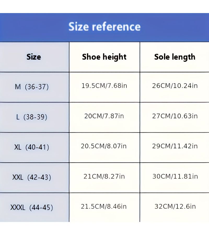 Durable Two Tone Shoe Covers With Non Slip Grip And Easy Button Closure Washable Rubber Overtop Boots For Shoes 36 37 White - Image 3