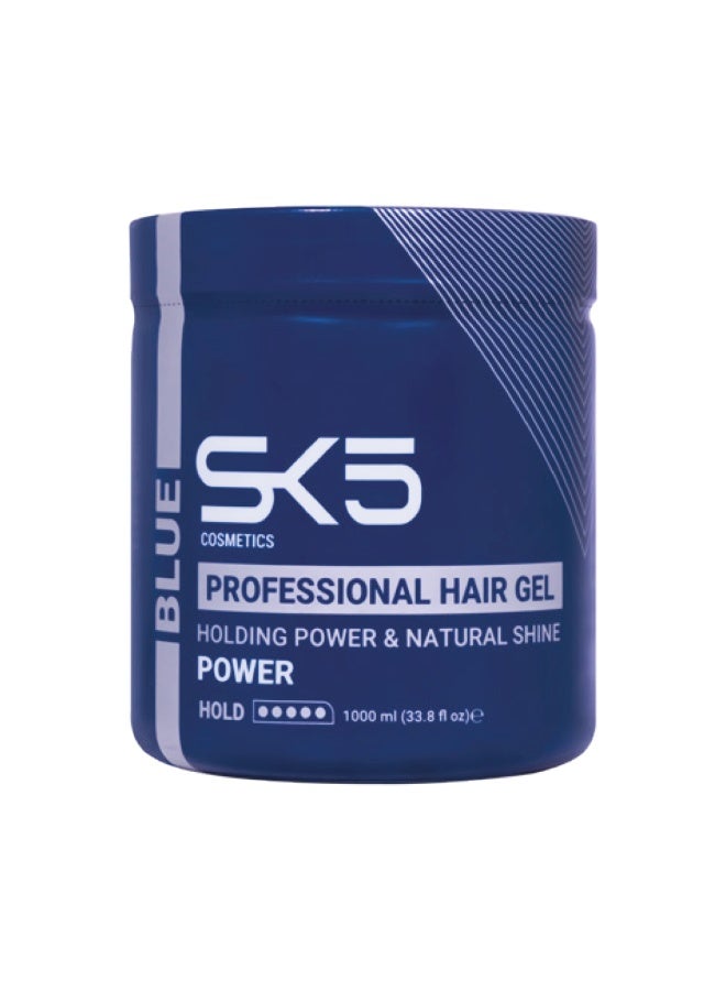 اس كي فايف جل الشعر الازرق لثبات قوي ولمعان طبيعي 1000مل - Image 1