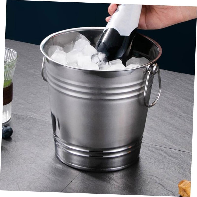 Large Multi Purpose Ice Cube Bucket For Wine Bar And Portable Storage - Image 4