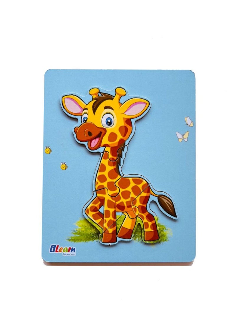 أي ليرن THE GIRAFFE WOODEN PUZZLE - Image 1