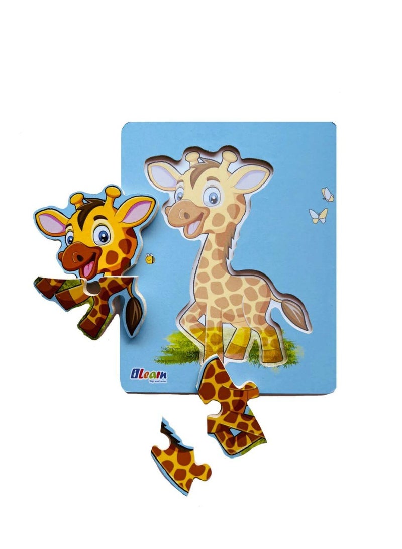 أي ليرن THE GIRAFFE WOODEN PUZZLE - Image 2