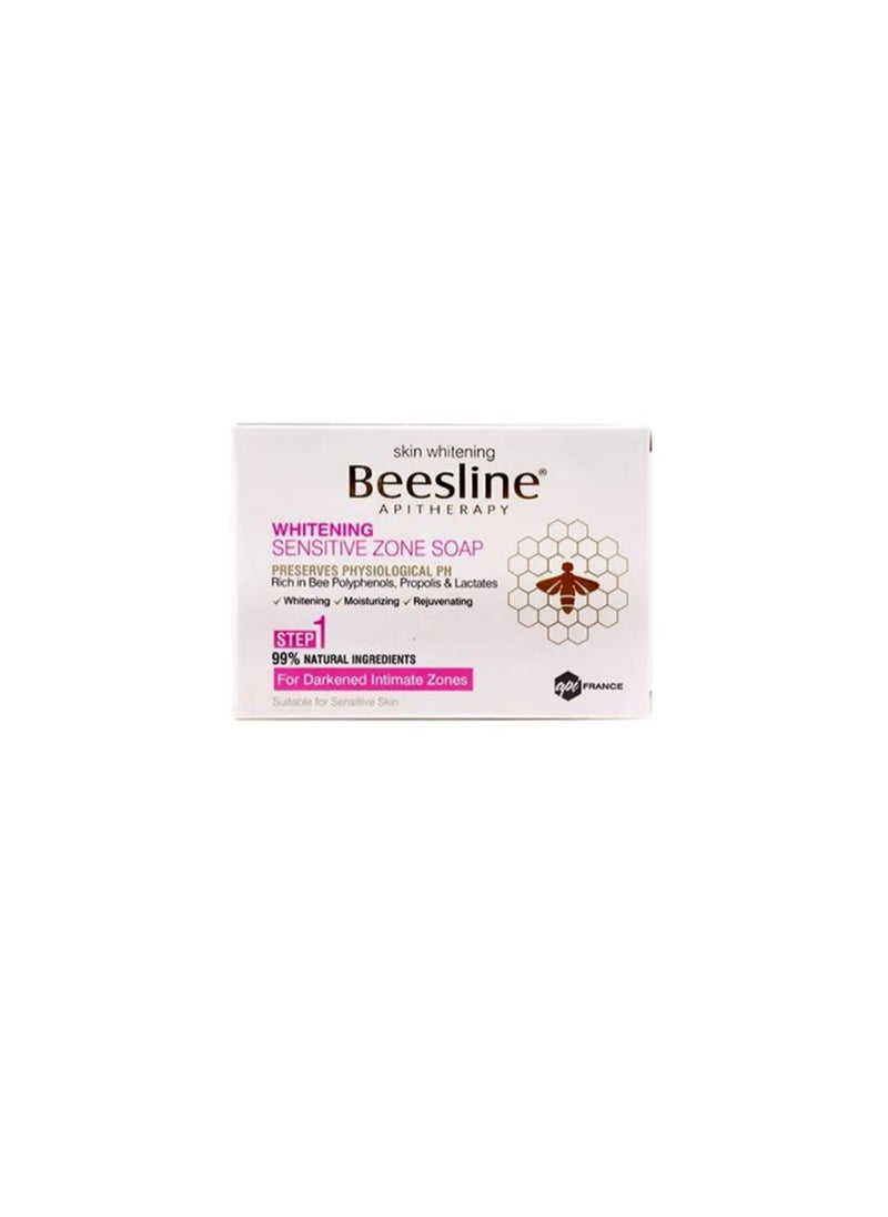 API - Whitening Sensitive Zone Soap White 110grams - Image 1