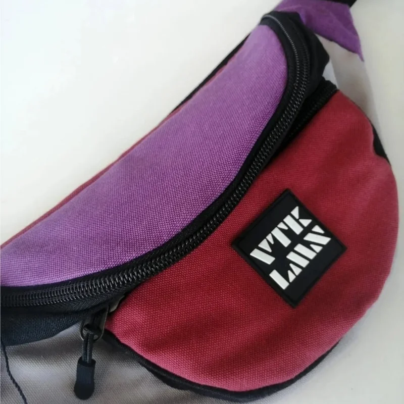 Vatkalimon Colored Claret Red Shoulder and Waist Bag