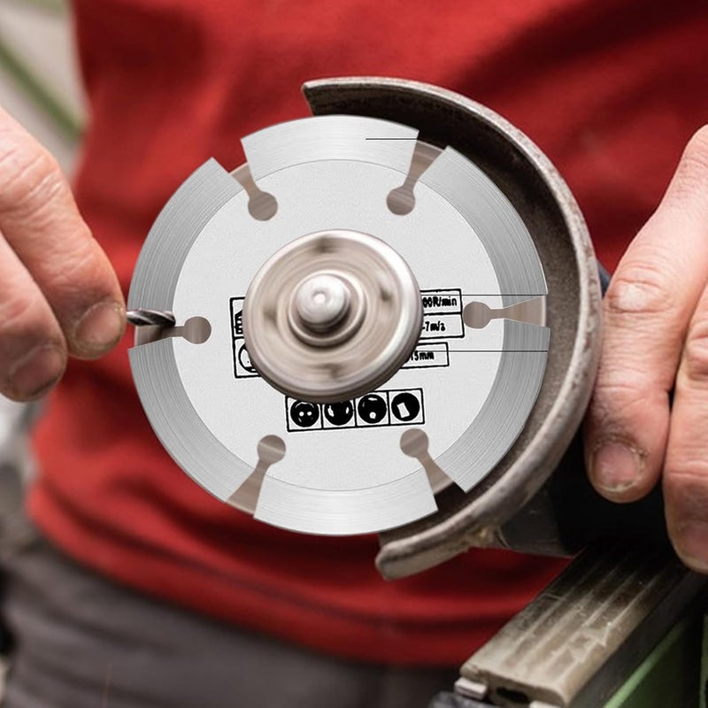 3 Inch Heavy Duty Metal Grinding Wheel Style A for Concrete Stone Tile Steel Polishing - Image 4