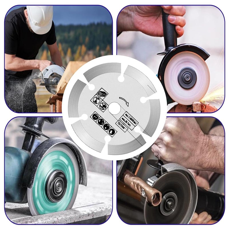 3 Inch Heavy Duty Metal Grinding Wheel Style A for Concrete Stone Tile Steel Polishing - Image 5