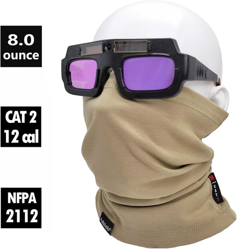 Fullsheild FR Flame Resistant Face Mask Full Cover Neck Gaiter Snood for Welding Hunting Army Military Working - Image 2