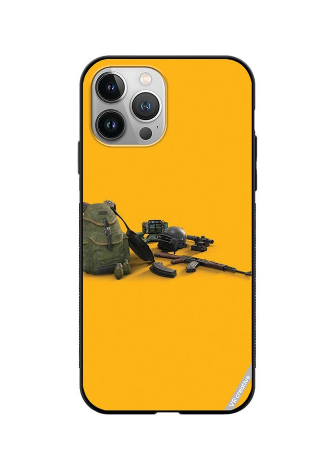 VR CREATIVE Protective Case Cover For Apple iPhone 12 Pro Max Pubg Weapons Design Multicolour - Image 1