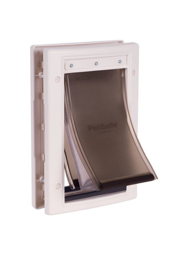 PetSafe PetSafe Extreme Weather Small Dog and Cat Door for Exterior Door - Energy Efficient Door for Cats and Dogs - Insulated Flap System - Small - Plastic Frame - Image 1