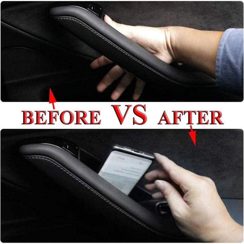 Vuzmode Car Door Armrest Storage Box Organizer for Tesla Model 3 - Image 3