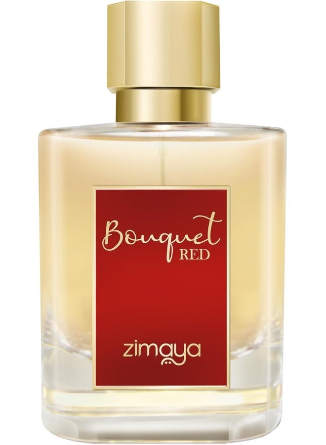 zimaya Zimaya Bouquet Red Unisex Eau De Parfum, 100ML  - Image 2