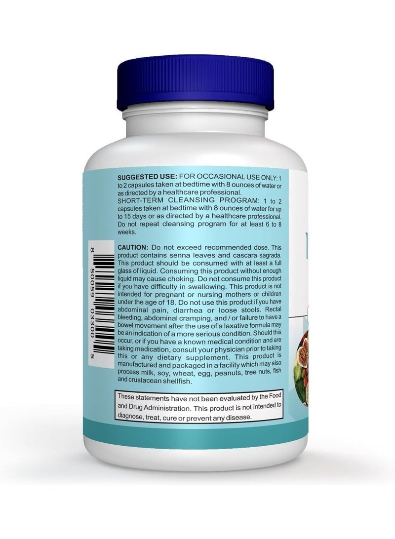 Mila Miamor 15 Day Cleanse - Gut and Colon Support - Advanced Gut Cleanse Detox for Women & Men with Senna, Cascara Sagrada & Psyllium Husk - Non-GMO - Made in USA - 30 Capsules - Image 3