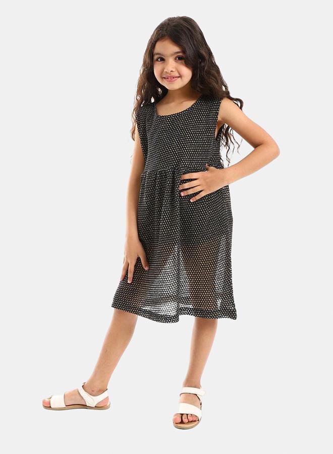 kady Stitched Slip On Dressgirls navy 10 - Image 2