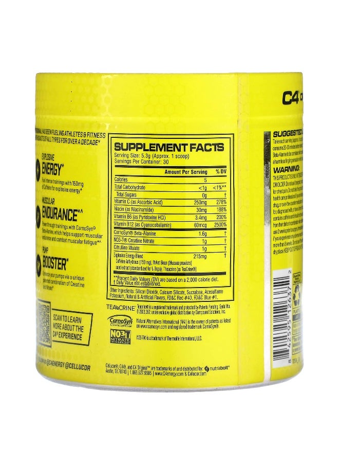 C4  Cellucor C4 / Cellucor, C4 Original, Pre-Workout, Grape, 5.6 oz (159 g)  - Image 2