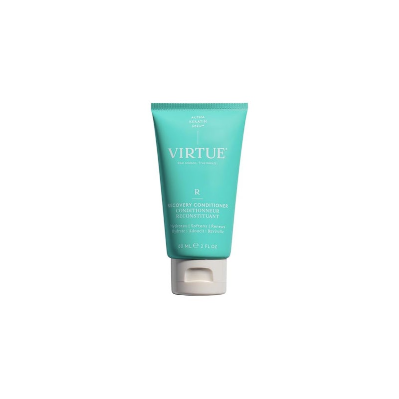 VIRTUE Recovery Conditioner with Keratin Hydrates, Softens, and Renews Damaged Hair, Sulfate Free, Color Safe - Image 1
