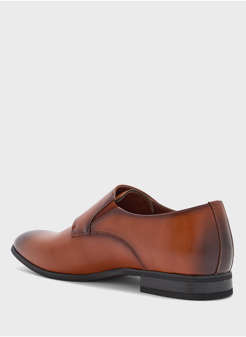 Robert Wood Monk Strap Formal Slip Ons  - Image 2