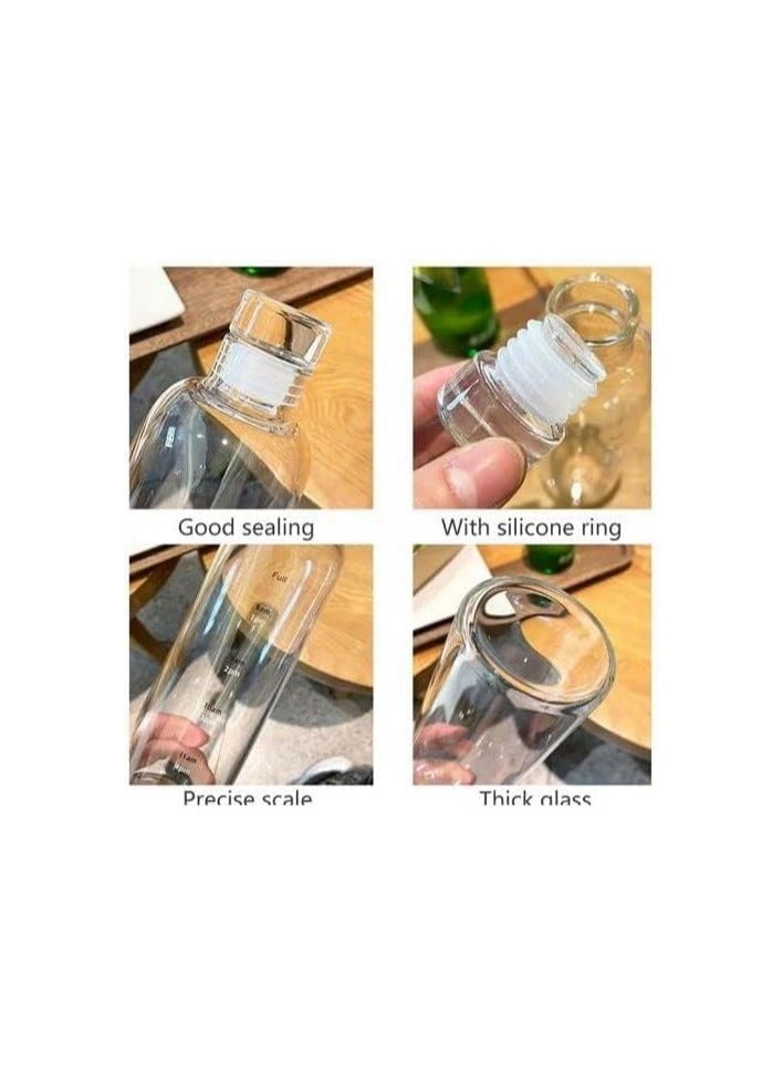 زجاجة مياه أكريليك مع علامات توقيت مبتكرة مانعة للتسرب - Image 5