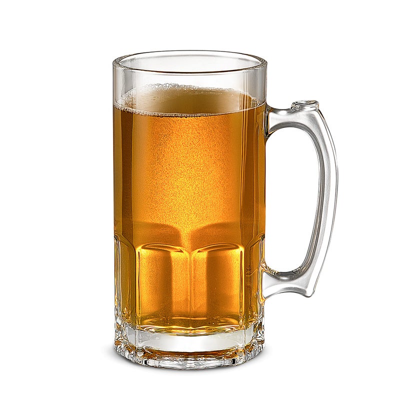 35 OZ Beer MugsHeavy Large Beer Glasses with HandleClassic Beer Mug glassesStyle Extra Large Glass Beer Stein Super Mug