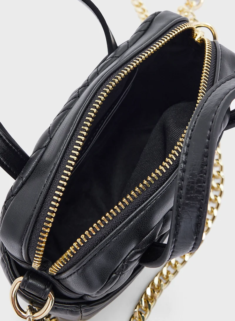 Love Moschino BLACK PU-BLACK PU BLACK PU-BLACK PU