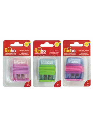 1 Piece Assorted  ممحاة Sharpner 2H+ في عبوة نفطة - view 2