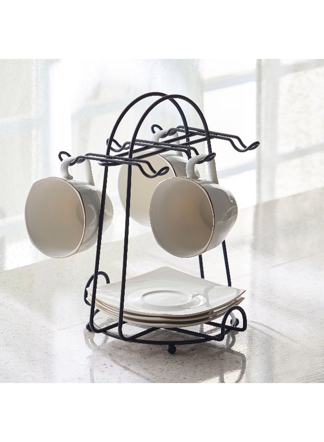 هوم بوكس حامل أكواب وصحون إبوني - Image 1