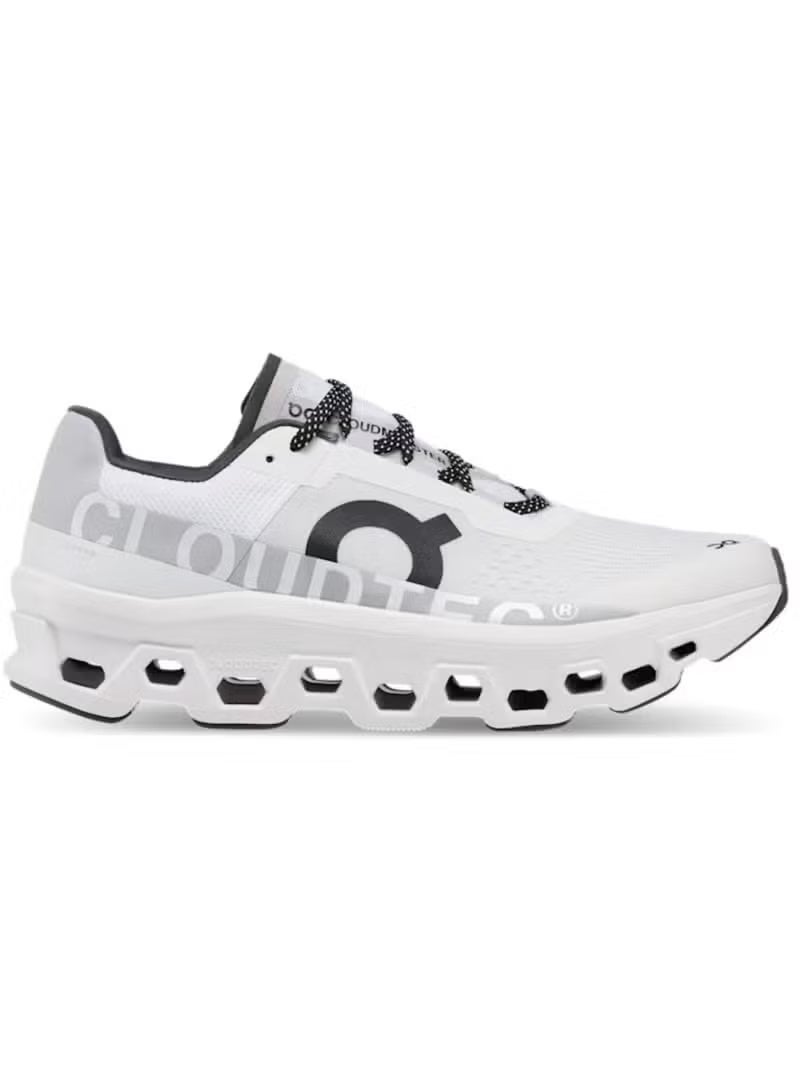 أون حذاء ON Cloudmonster للجنسين – حذاء جري بأقصى درجات التوسيد (أبيض/أسود) - Image 1