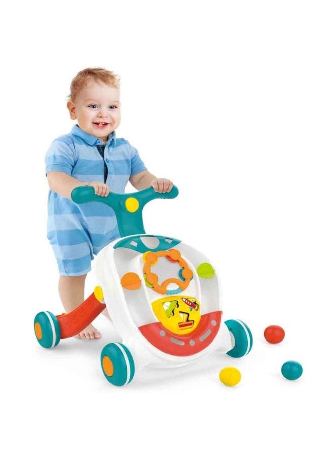 HUANGER Adjustable Baby Walker with Lights & Music – Educational Walking & Learning Toy - Image 1