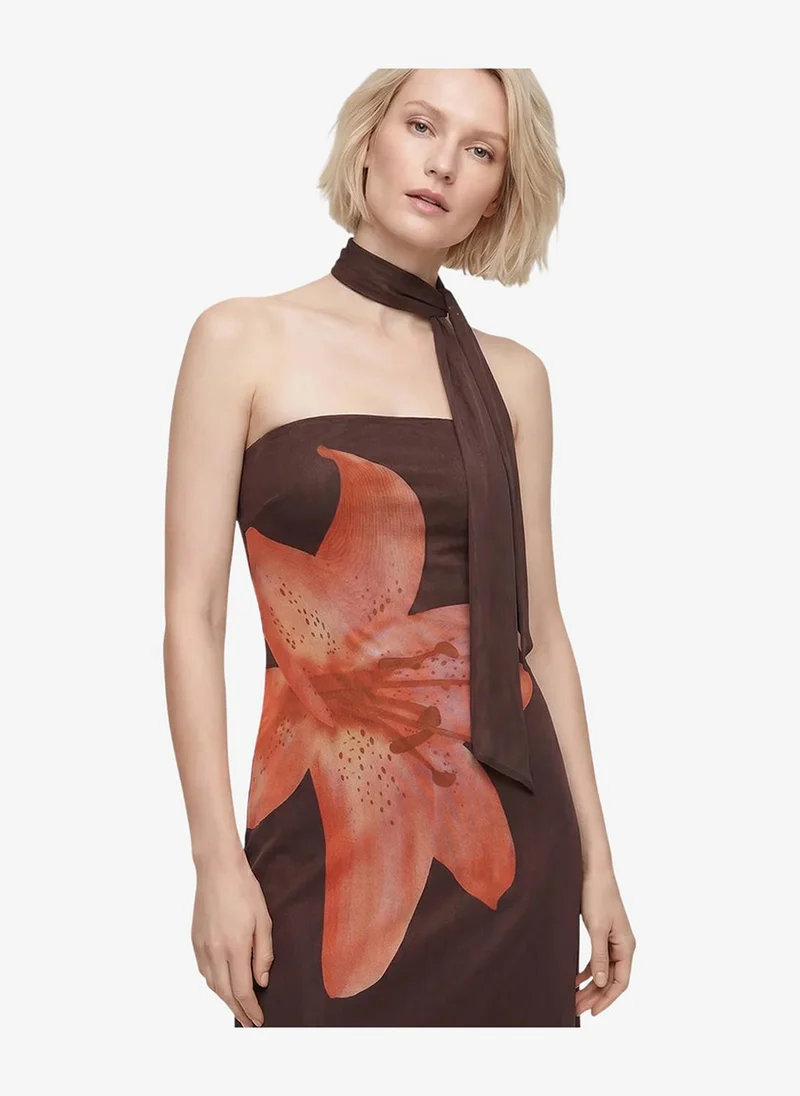 Vero Moda  Women's VMROSETTA Sleeveless Maxi Scarf Dress for Women | Best Price UAE
