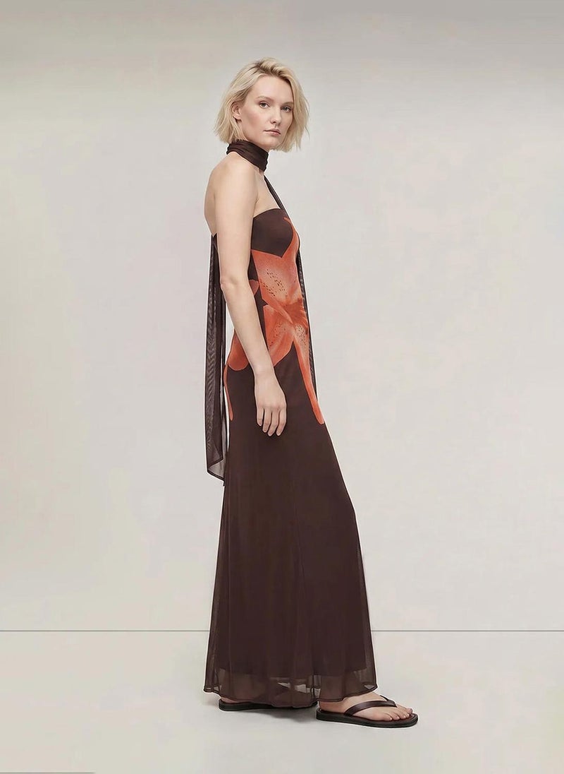 VERO MODA Women's VMROSETTA Sleeveless Maxi Scarf Dress - Image 5