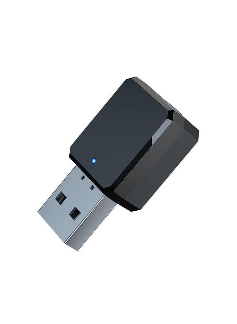 USB Audio Receiver Portable Lightweight Not Need To Use 3.5mm Cable 10m/32.8ft Bluetooth USB Transmitter with 3.5mm AUX Cable for KN318 - Image 1
